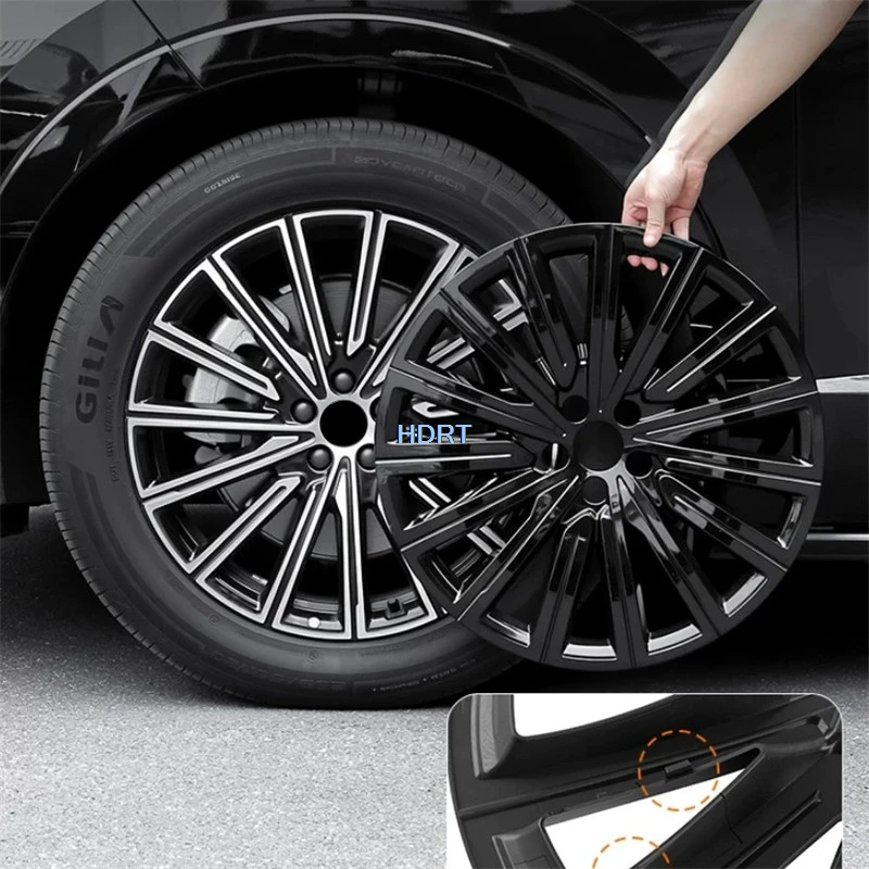 For Geely Galaxy M9 P117 2025 + 20 Inch Front Rear Wheel Hub Rim Anti Scratch Cover Car Style Protector Decoration Accessories
