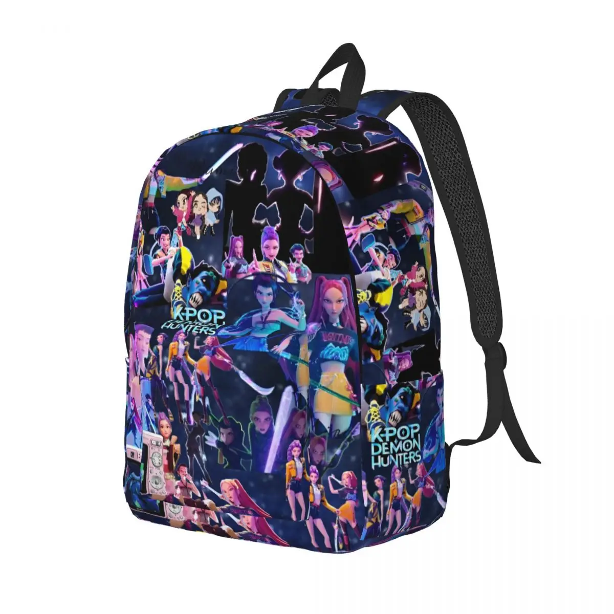Kpop 悪魔 Huntrix ハンターバックパック男性女性カジュアルビジネスデイパックルミミラジョイラップトップコンピュータショルダーバッグ軽量