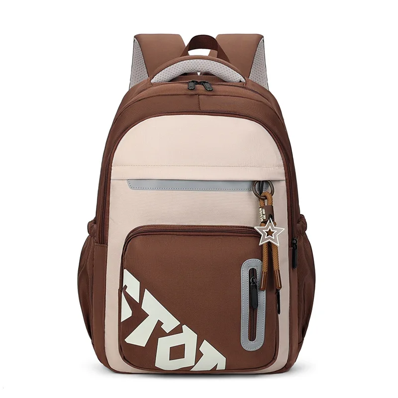 Back to School Lightweight Casual Teen Boys Fashion Backpack Travel Rucksack for Junior and Senior High School Students