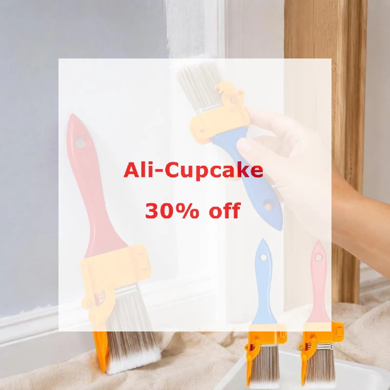 1Pcs Indoor/Outr Handheld Edger Tool With Clean Cut Professional Corner Paint Brush For Walls & Ceilings Latex Paint Accessorie