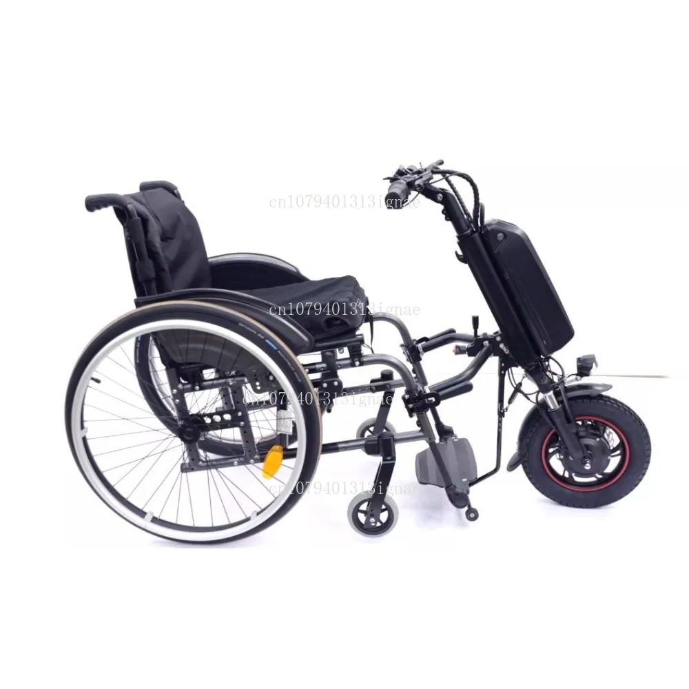 A5 36v 500w 12 Inch Electric Wheelchair Handbike Power Assist with 10.4ah/12.8ah/16ah Lithium Battery