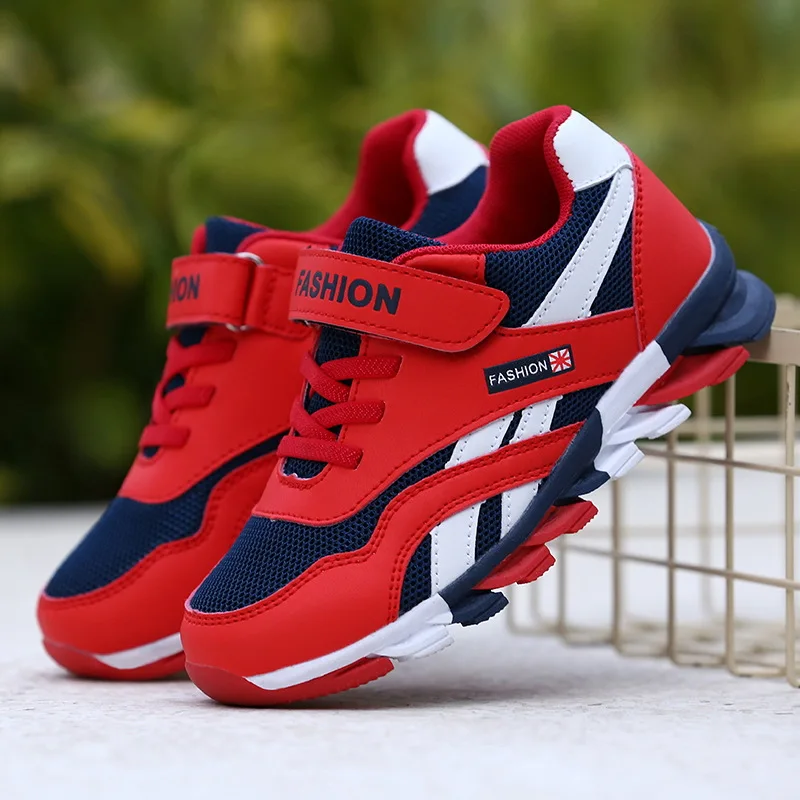 2023 Boys Nice Sneakers Design Trend Children Sports Shoes Casual Running Tennis 4-16 Years Children for Boys Outdoor Sneakers