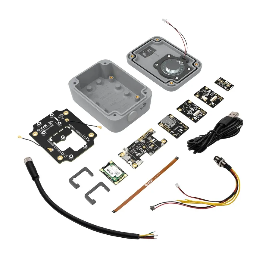 WisBlock Voice Processing Starter Kit Voice-enabled WisBlock kit with microphone, speaker, and DSP module RAK10713