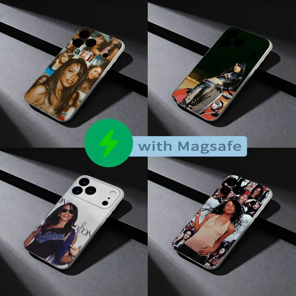 

A-Aaliyah Hip Hop I Care 4 U Phone Case For iPhone 17,16,15,14,13,12,X,XS,Pro,Max,Plus,E,Air,Mini with Magsafe Magnetic Frosted