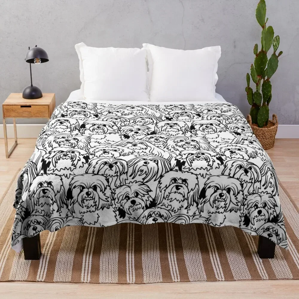 

Oh Havanese Throw Blanket Softest Beautifuls sofa bed Blankets