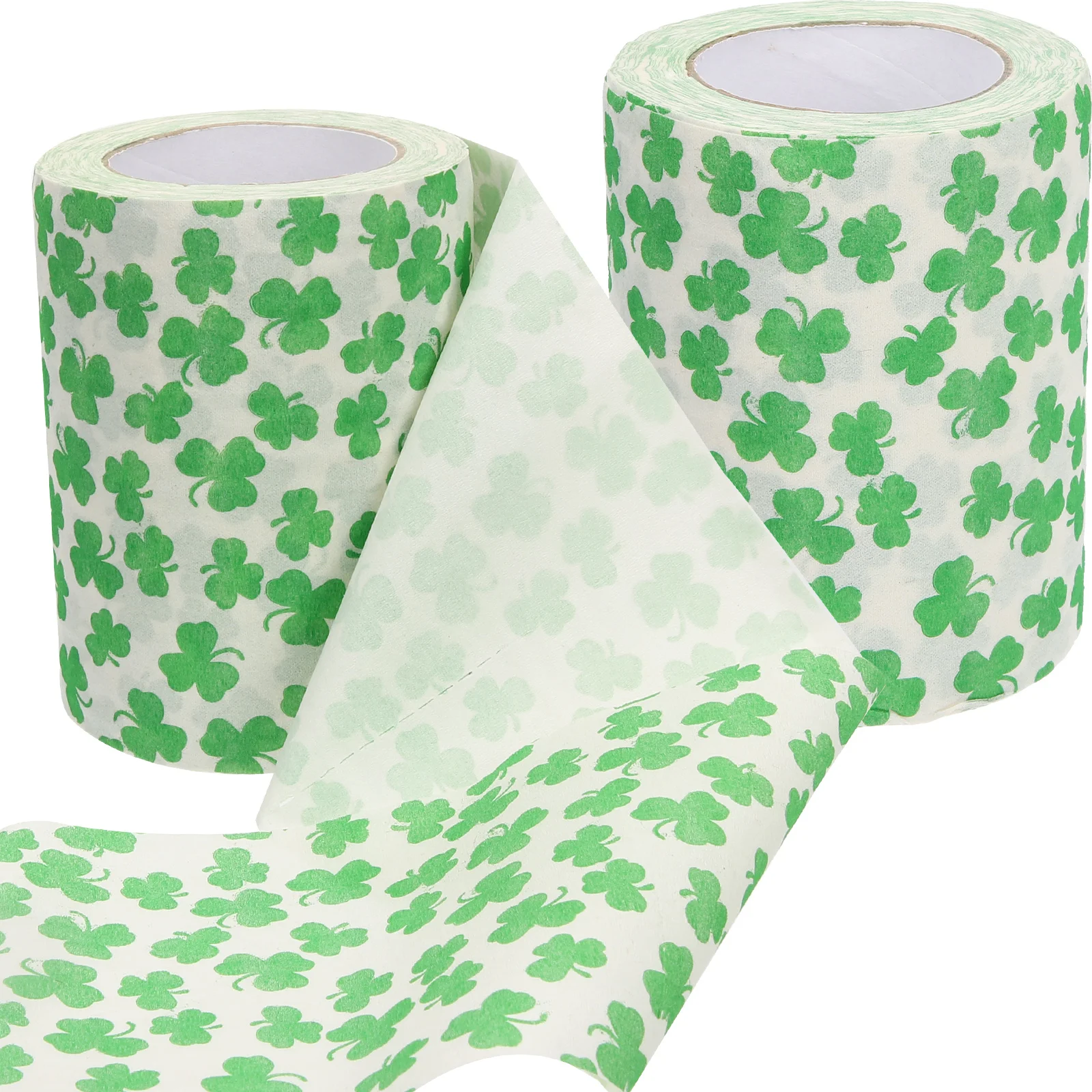 

2 Rolls Pallet Flower Pots Toilet Paper Supplies Printed Napkin Used Papers Napkins for Travel