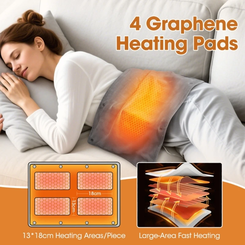 

3 Setting Modifiable USB Hand Toastier Transportable Heating Pad for Inside Use 37JD