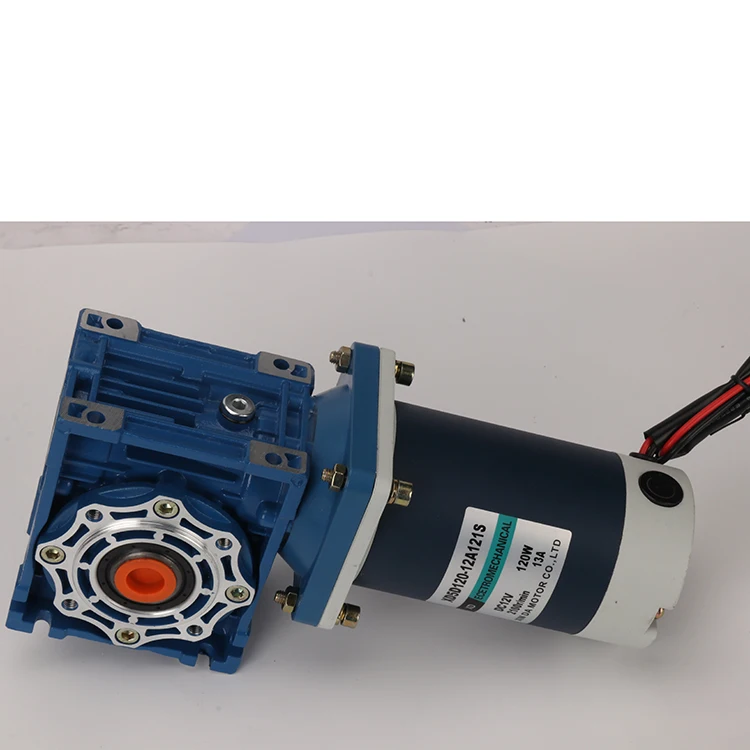 Dc motor 120W  r 24V low self-locking speed motor 12V micro electric  10kw dc motor with  car  complete kit