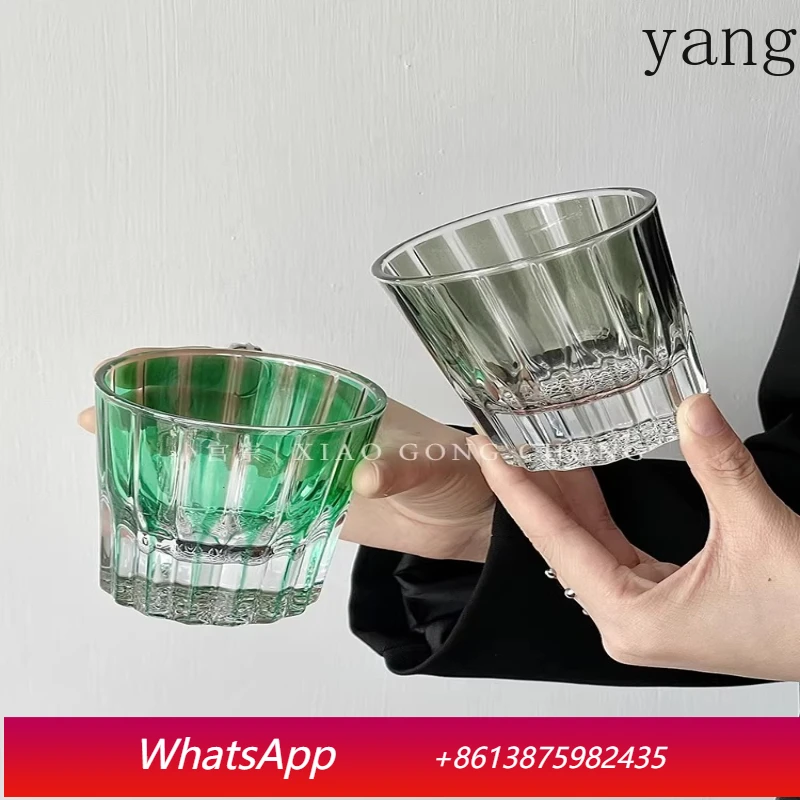 

YJQ Xingmang Cup Crystal Glass Whiskey Niche Household Gifts Light Luxury Crafts