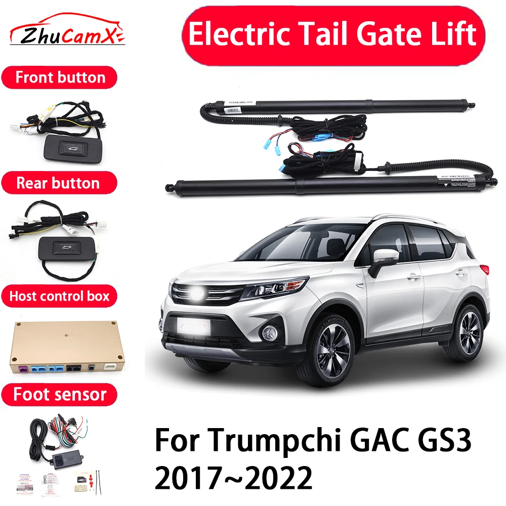 ZhuCamX Car Automatic Electric Tail Gate Lift Tailgate Assist System for Trumpchi GAC GS3 2017–2022