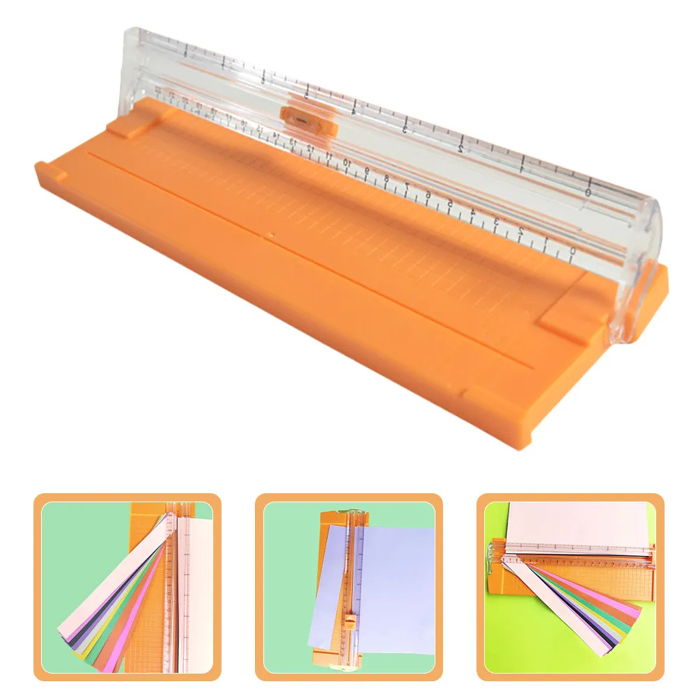 Inch Paper Trimmer Metal Base Adjustable Guide Cutter Halloween Christmas New Year Design Diy Paper Crafts Portable
