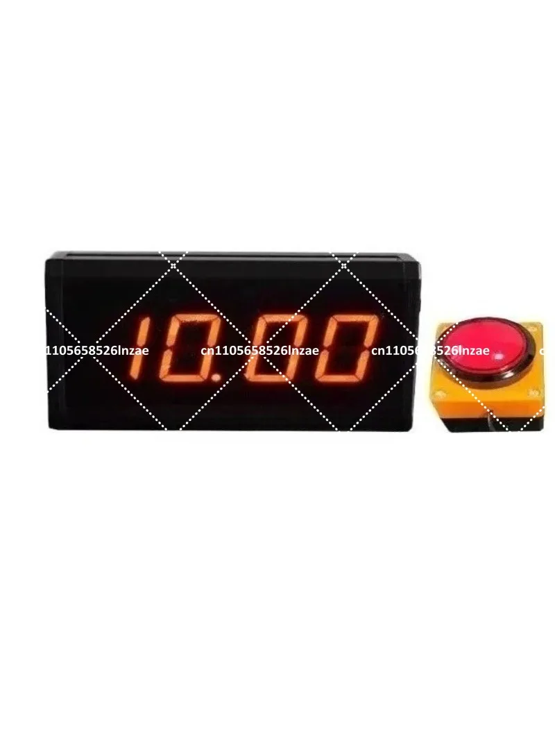 10-Second Challenge Timer, One-Handed Countdown Game Controller for Party Games & Group Activities