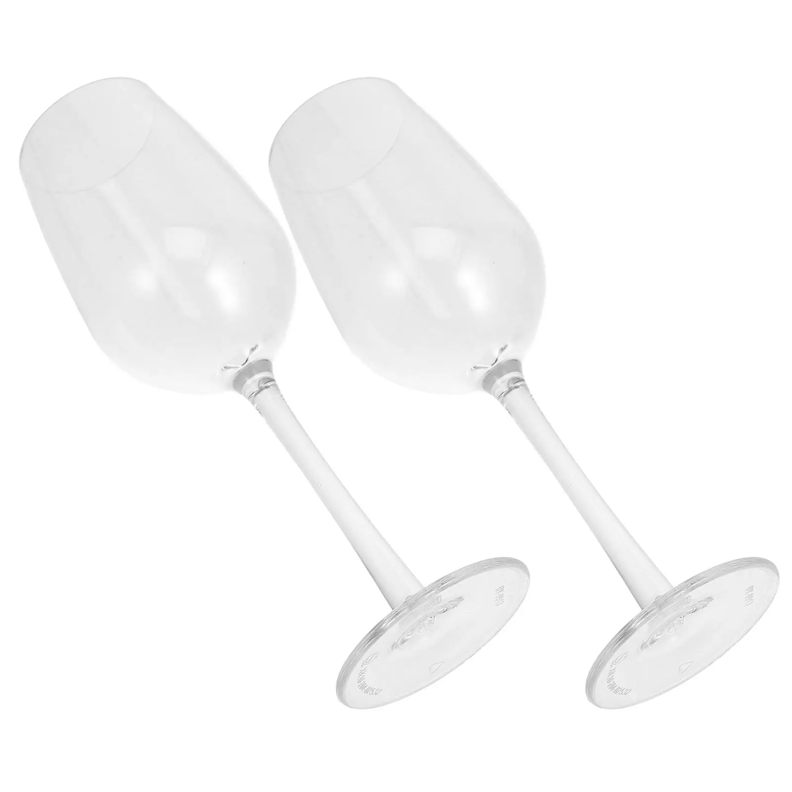 2Pcs Floating Wine Cups Modern Stylish Pool Float Glasses for Water Fun Beach Outing Decor Unbreakable view 3