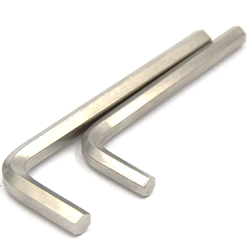 1-50 шт./пакет DIN911 45 # сталь, никелированный шестигранный ключ, шестигранный ключ M0,9-M5.5 1-50 шт./пакет DIN911 45 # сталь, никелированный шестигранный ключ, шестигранный ключ M0,9-M5.5