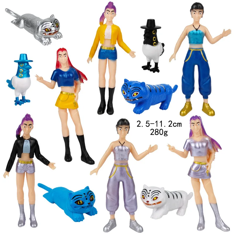 アニメ Kpop デーモンハンターズ フィギュア モデルおもちゃ 漫画ゲーム周辺機器 デスクデコレーション コレクションフィギュア モデルおもちゃ 子供向けギフト