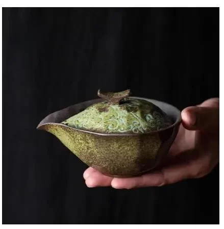 Coarse Pottery Teapot Chinese Style Hand-held Teapot Home Beauty Pot Portable Coarse Pottery Teapot Tea Ceremony Accessories