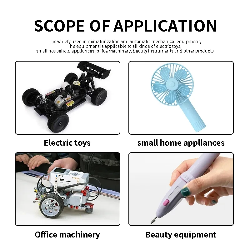 Micro Motor Mini Wind Turbine Solar Engine DC Low Noise DIY Toys Car Boat Models Brush Motors
