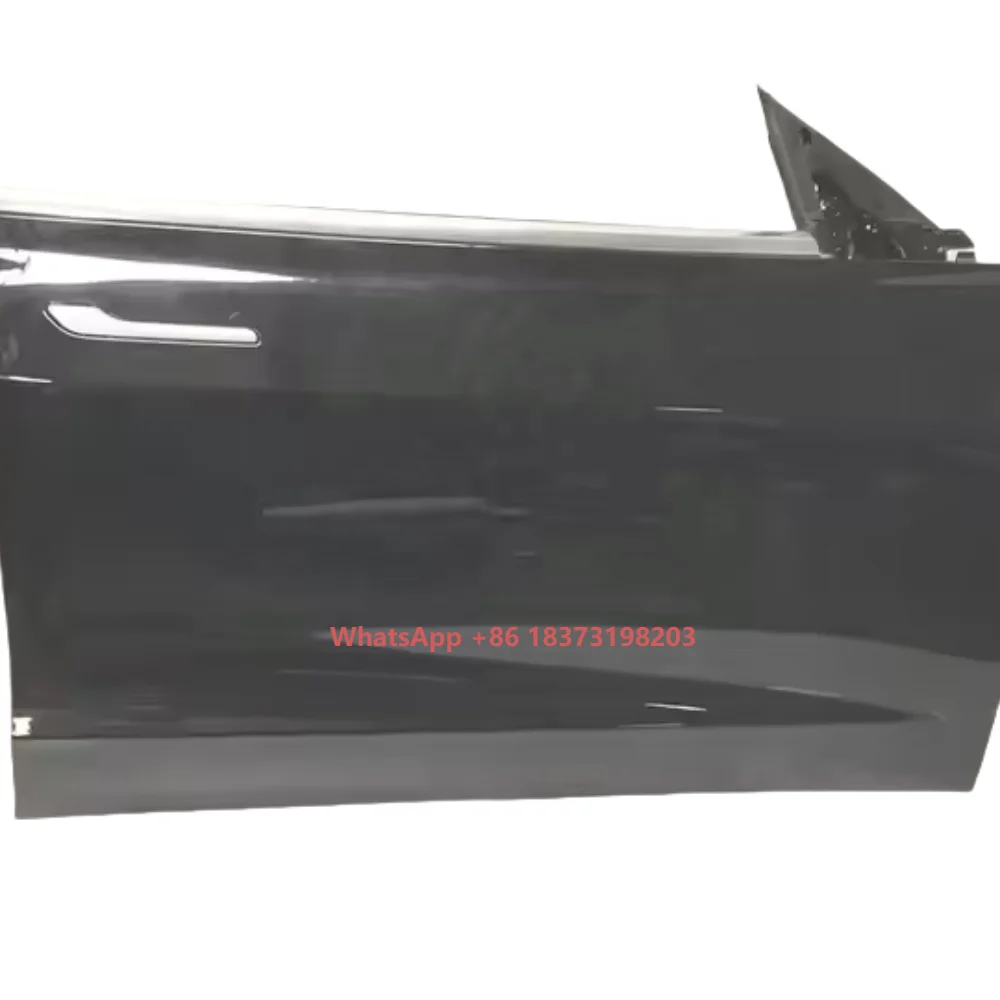 TTELSA EV Front Right Door Replacement with Preinstalled Hinges Regulator Wiring Inner Molded Trim Assembly 1090411-01-I Model 3