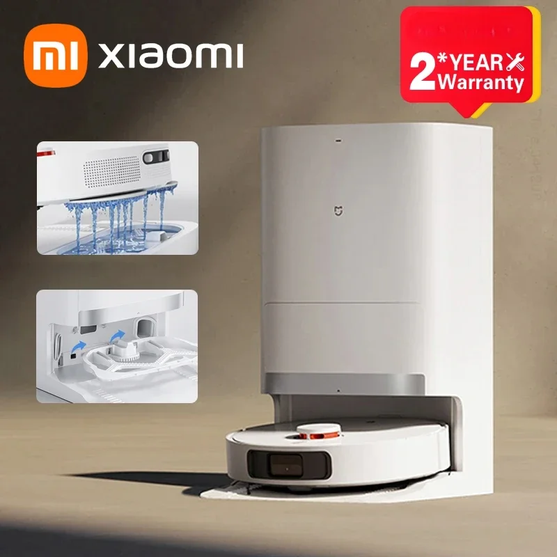 

Робот-пылесос XIAOMI MIJIA 2024, швабра OMNI 2 C102CN, умная база, машина для удаления грязи в доме, сбор пыли, самоочистка