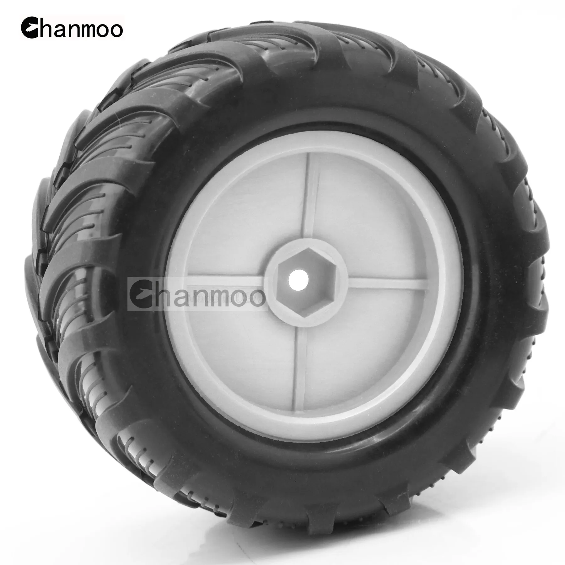 RC Monster Truck Buggy Wheels 100mm Off-road Rubber Tires 12mm Hex for 1/10 1/12 1/16 1/18 Losi Mini LMT RC Car Upgrade Parts