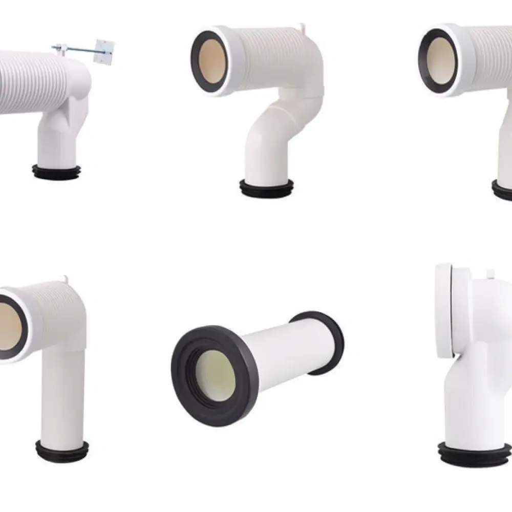 Universal Toilet Sewage Pipe Adapter Drainage Connector For Jiste Wall To Floor Sewer Pipe Shift Repair Accessory