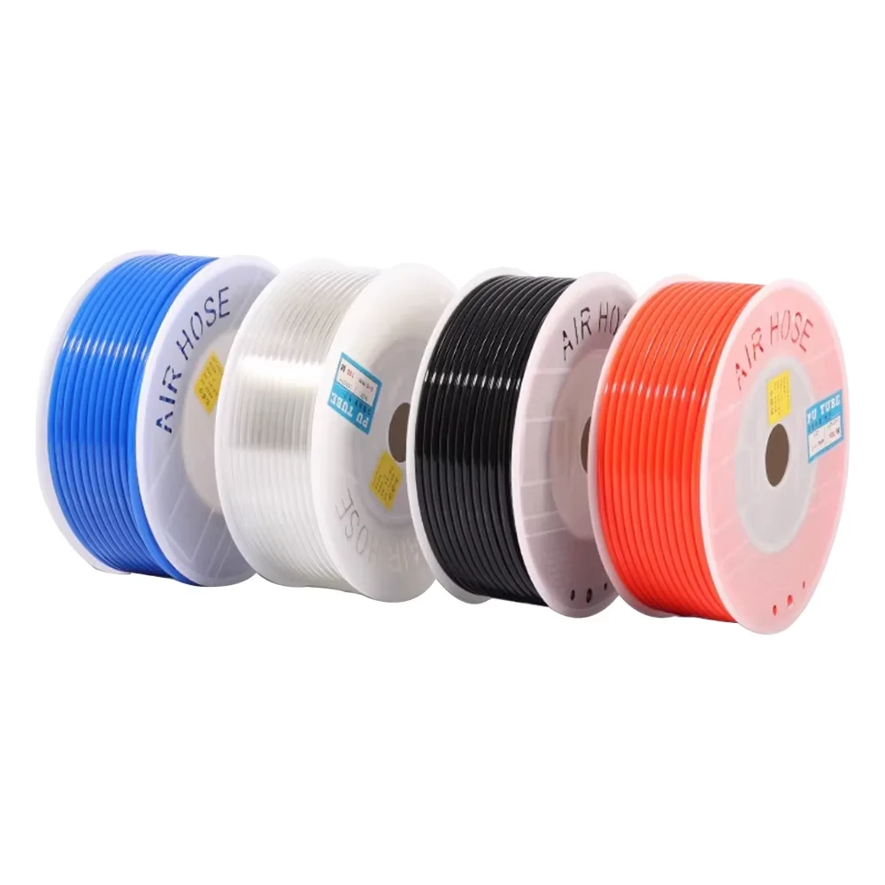 LADUNG 100M Boxed Pneumatic Component Air Hose Tube Pipe 4mm 6mm 8mm 10mm PU Polyurethane Air Compressor Tubing