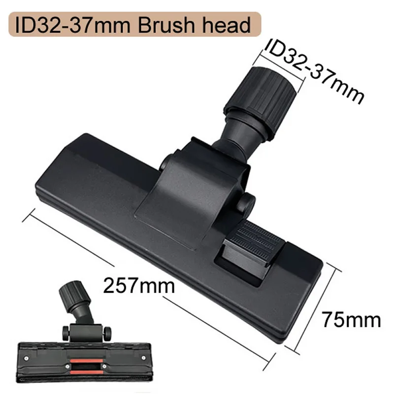 Vacuum cleaner floor brush connector Replacement Attachment for Floors Rugs Vacuum Brush Head Dual Mode adaptive 32mm 35mm 37mm