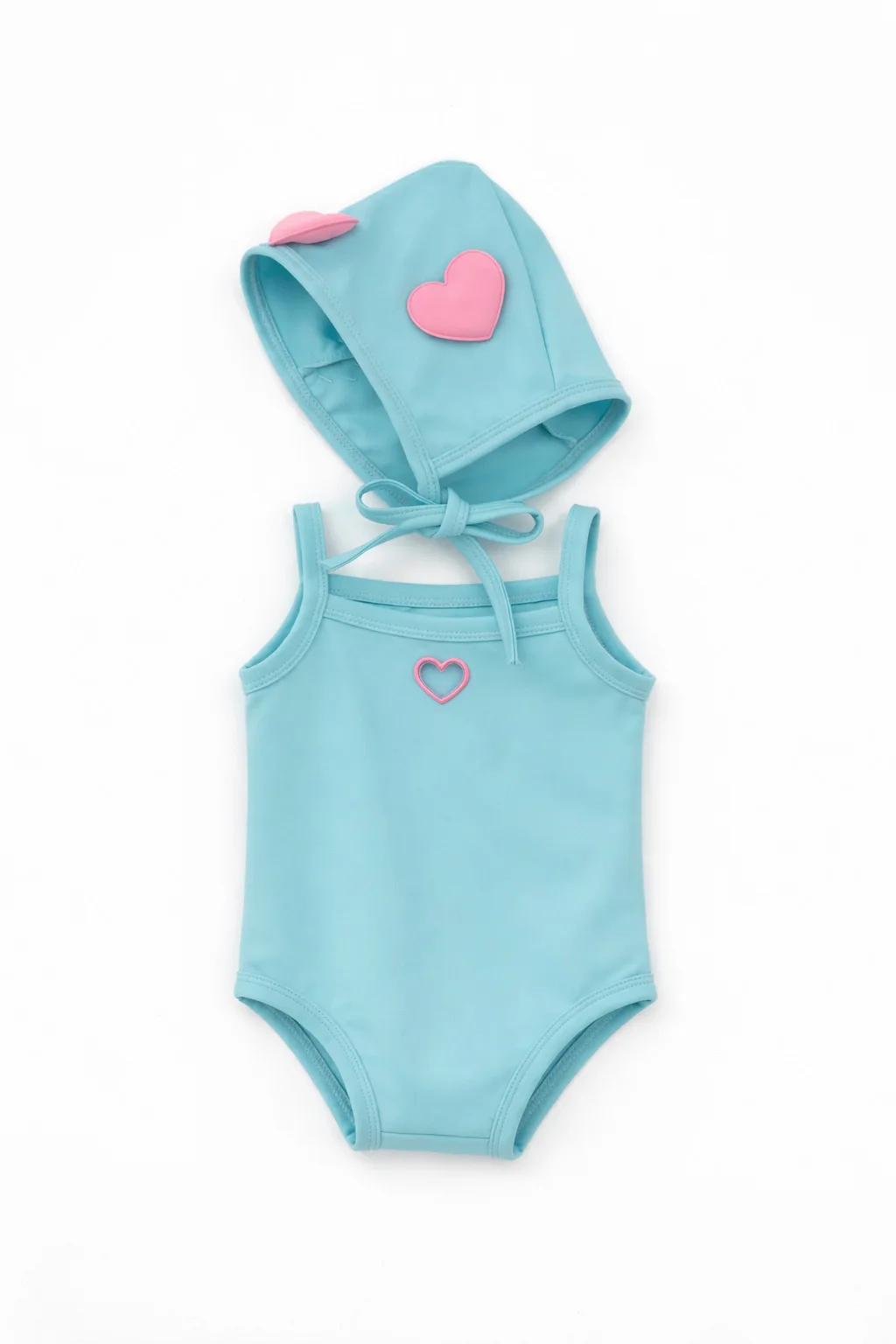 Baju Renang Bayi Musim Panas 2026, Baju Renang Bayi Korea Cepat Kering, Set Dua Potong, Pakaian Modis dan Lucu