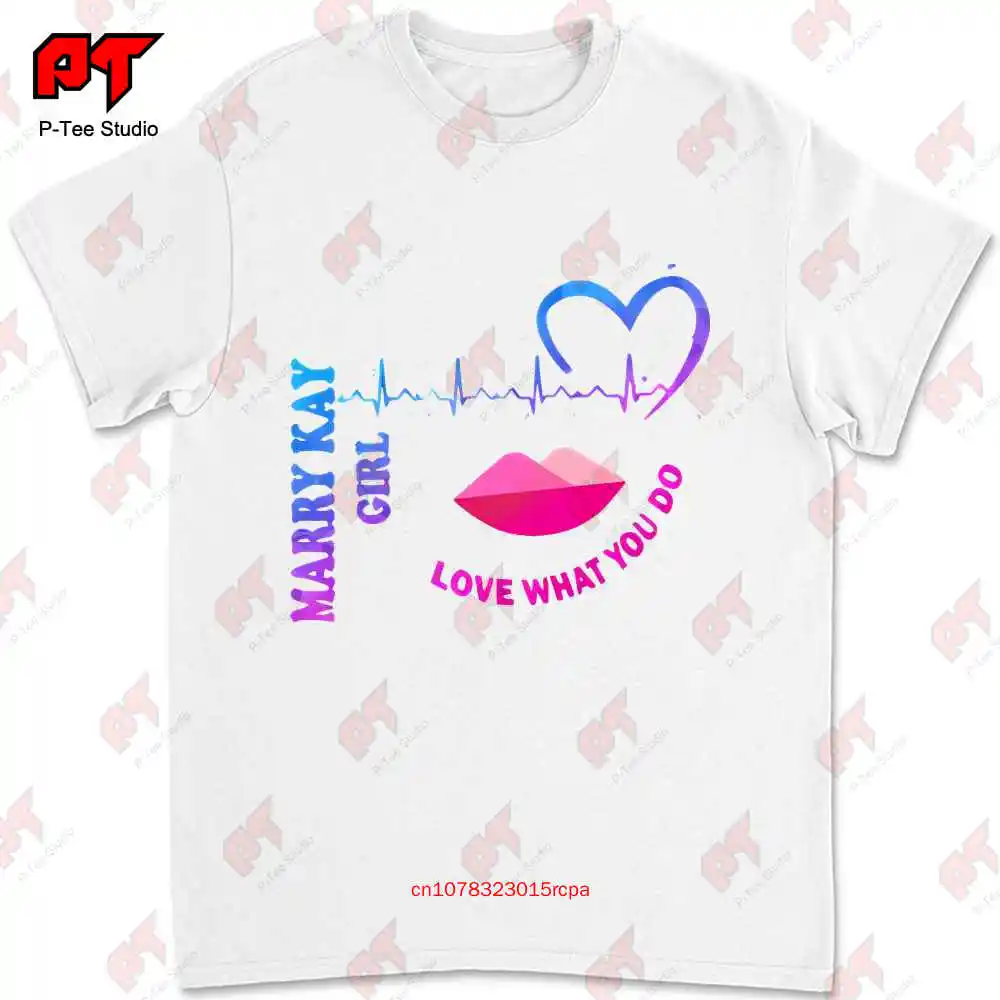 Mary Kay Girl Love What You Do Heartbeat T-shirt Tee TQF2