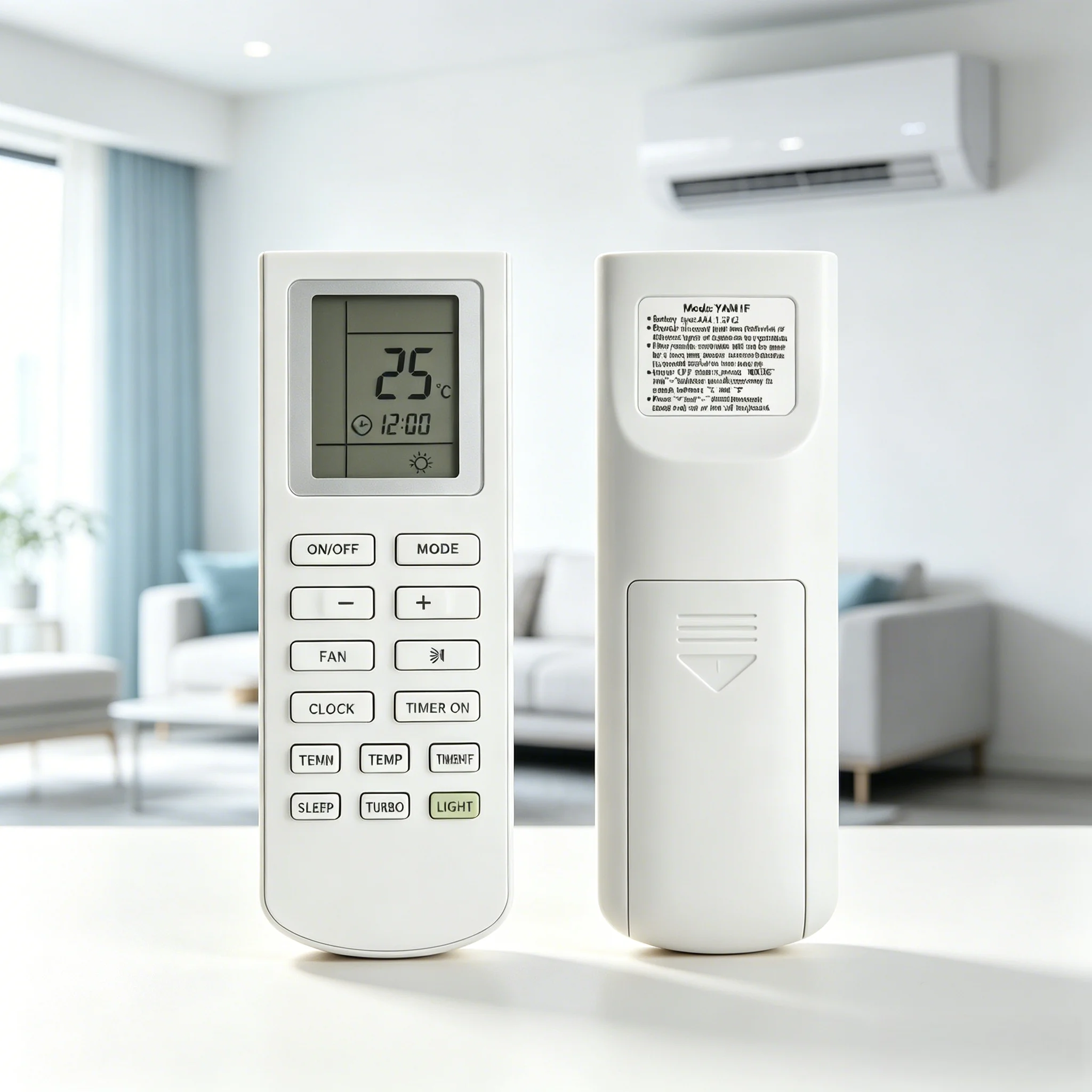 YAM1F AC Remote For Daily Scenarios, multi-model matching, stable connection and easy operation at home