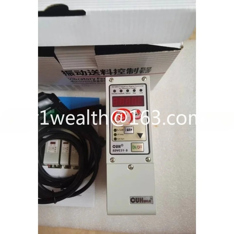 Original SDVC31-S Variable Frequency Digital Controller for Vibratory Bowl Parts Linear Feeder
