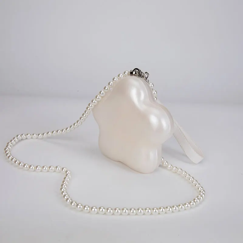 Designer Luxury Bag Woman Pearl Chain Bags Wallets Promotion Trend Dresses Handbags Side Tote Shoulder Clutch Evening Bag Female