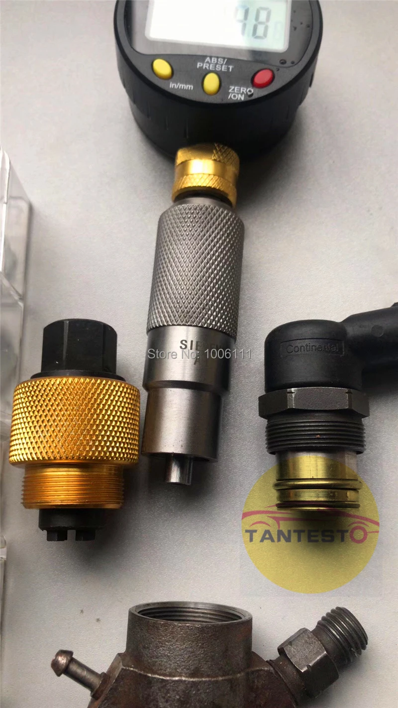 Piezo Common-Rail-Injektor Düsenarmatur Hubweg-Test-Messwerkzeug Reparaturwerkzeug Dichtungen Magnetventil Entfernung für SIMMENS – Detail 2