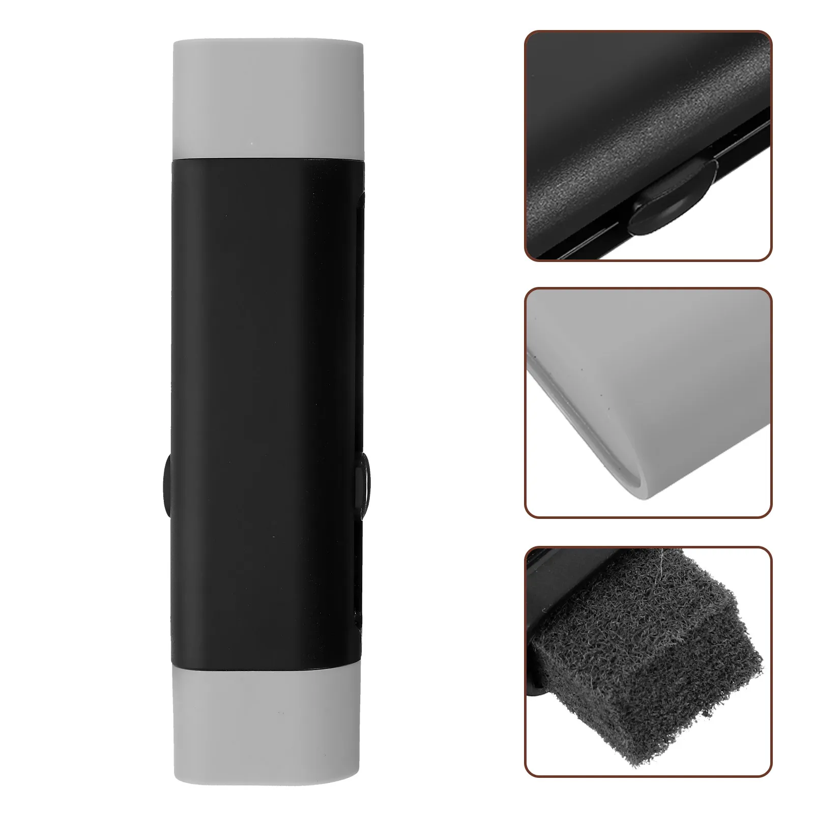 Bass Guitar String Cleaner Eraser Dual Head Design Rust Remover with Lubricant for Acoustic Ukulele Banjo Violin String