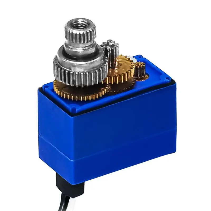 CYGJ-For TRX4M 1/18 TRX4 1/10 Scale Compatible TR-4 2065 RC Car Servo Metal Gear Mini 4.5KG 3 Pin Waterproof Micro Servo For RC
