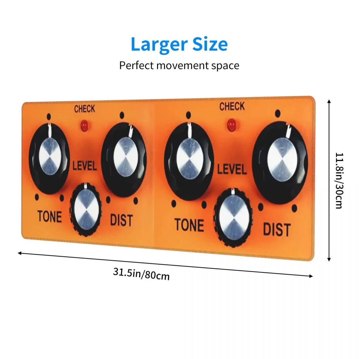 Large Mouse Pad Boss DS-1 Distortion Gamer PC Laptop Mats Keyboard Carpet Computer Gaming Office Accessories Desk Mat