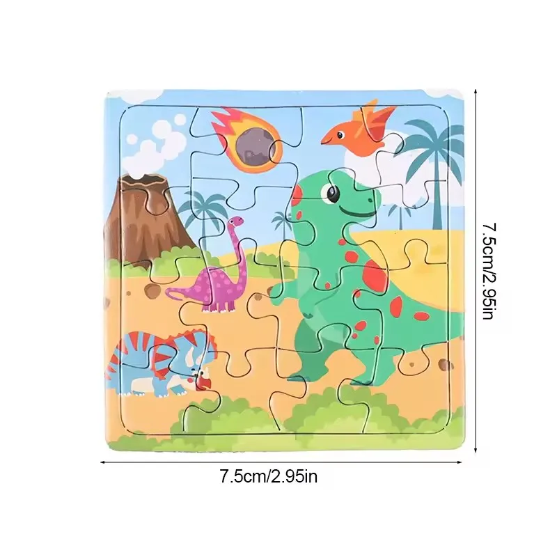 ตัวต่อกระดาษรูปสัตว์การ์ตูนน่ารัก 10 ชิ้น ของขวัญวันเกิด ของรางวัล งานปาร์ตี้ สไตล์คาวาอี้