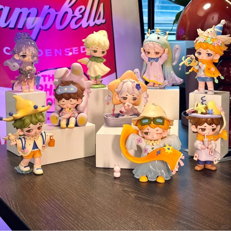 

New Mann Story The Imaginative Me Series Blind Box Cartoon Anime Doll Models Figurines Toys Desktop Ornaments Toy Birthday Gifts