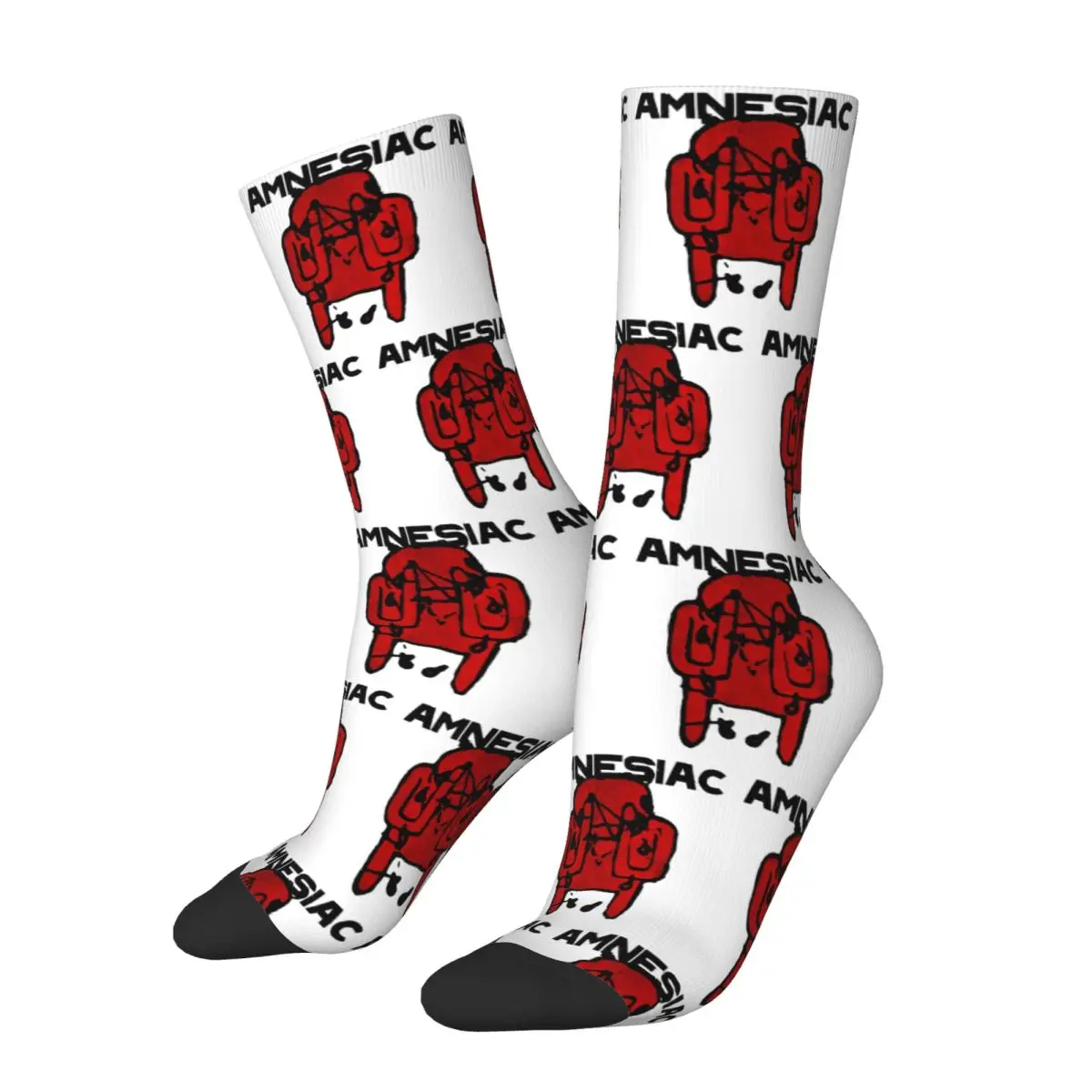 

Happy Funny Men's Socks Crazy Radiohead Sock Graphic Women Socks Spring Summer Autumn Winter
