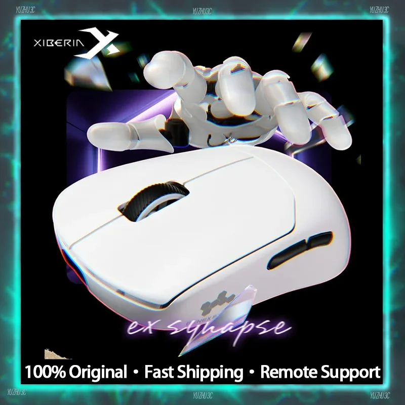 

XIBERIA EX Gaming Mouse X2 Size Shell PAW3950 Gaming Sensor Nordic52840 Dual 8000Hz Polling Rate Original 30000DIP 0.125ms