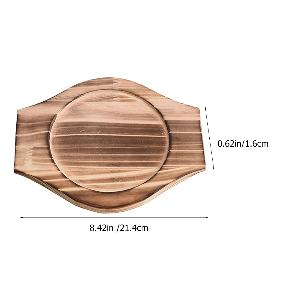 Bowl Trivet Hot Wood Pot Holder Stone Wooden Trivets Mat Korean Dolsot Plate Base Placemat Bibimbap Coasters Coaster Pan Dishes