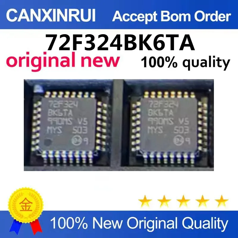 (5-100piezas)72F324BK6TA ST72F324BK6TA Automobile Computer Board-Chip Microcomputer CPU Data Chip LQFP32 Pins