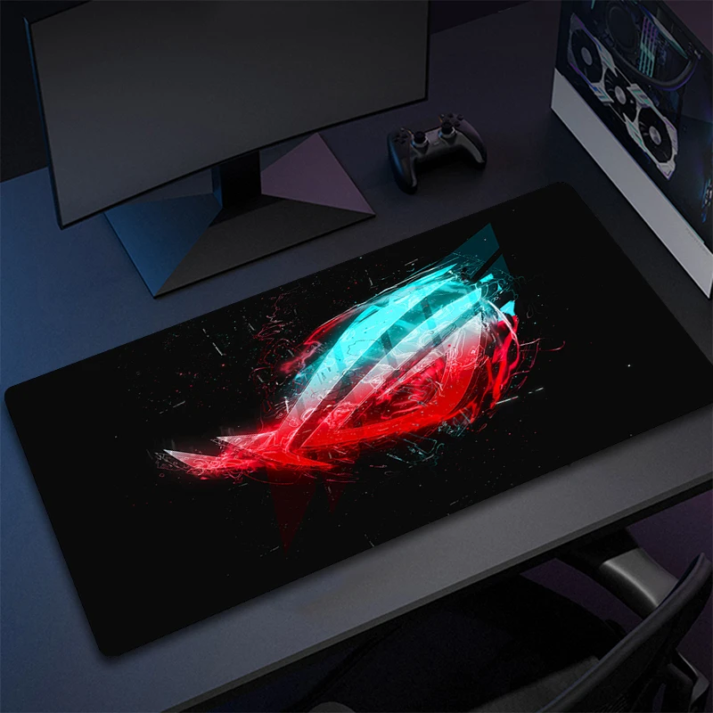 Gamer Mouse Pad Cartoon Asus Deskmat Gaming Mousepad Desk Protector Pc Accessories Mats Kawaii Anime Extended Mause Pads