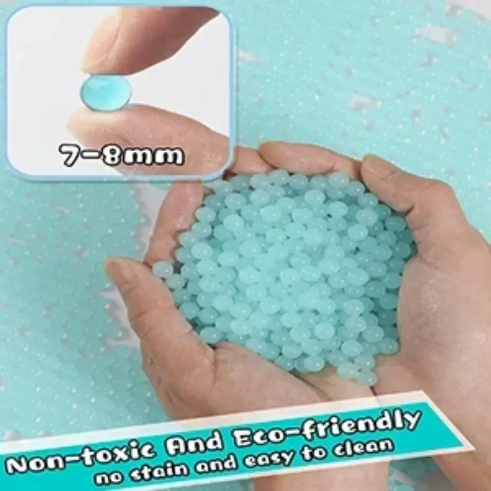 7-8MM Absorberend Speelgoed Crystal Bullet Toy Assault Toy Gun Accessoires Bullet Jongens Meisjes Accessoires Goede kwaliteit Waterbom Speelgoed