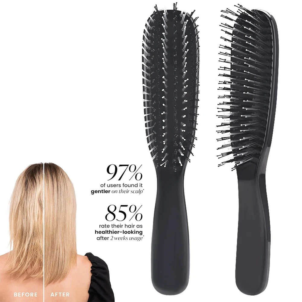 Salon Haarborstel Hoofdhuid Massage Nat en Droog Massager Kammen Mannelijke Baard Reiniging Haarborstels Kapperszaak Huishoudelijk Gereedschap Accessoires