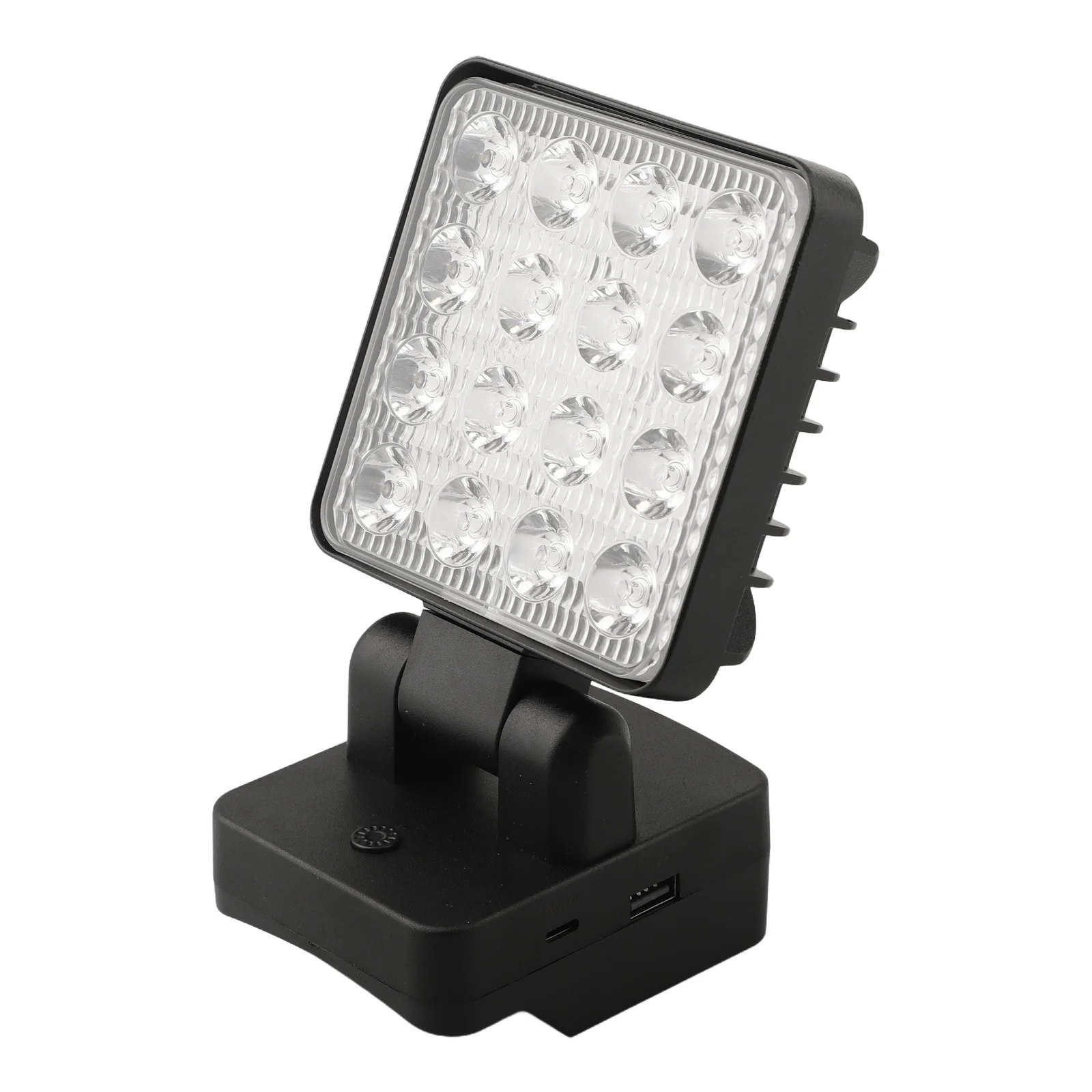 Sleek Portable LED Work Light Compatible with For PARKSIDE Battery Models Offering Efficient Illumination Options