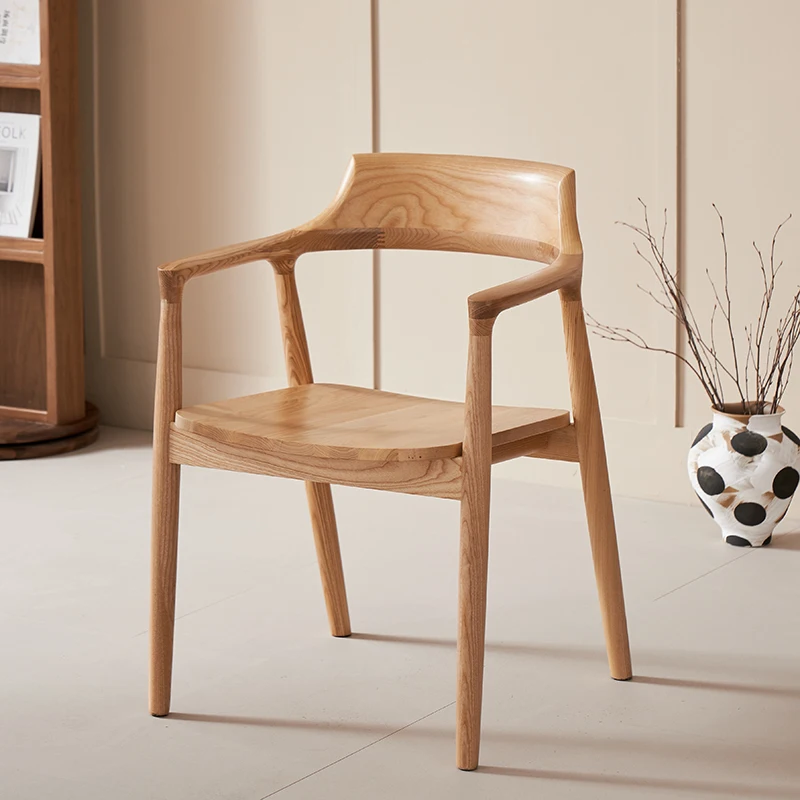 Vanity Wooden Dining Chair Nordic Salon Modern Ergonomic Dining Chair Office Luxury Mesas De Restaurante Kitchen Furniture