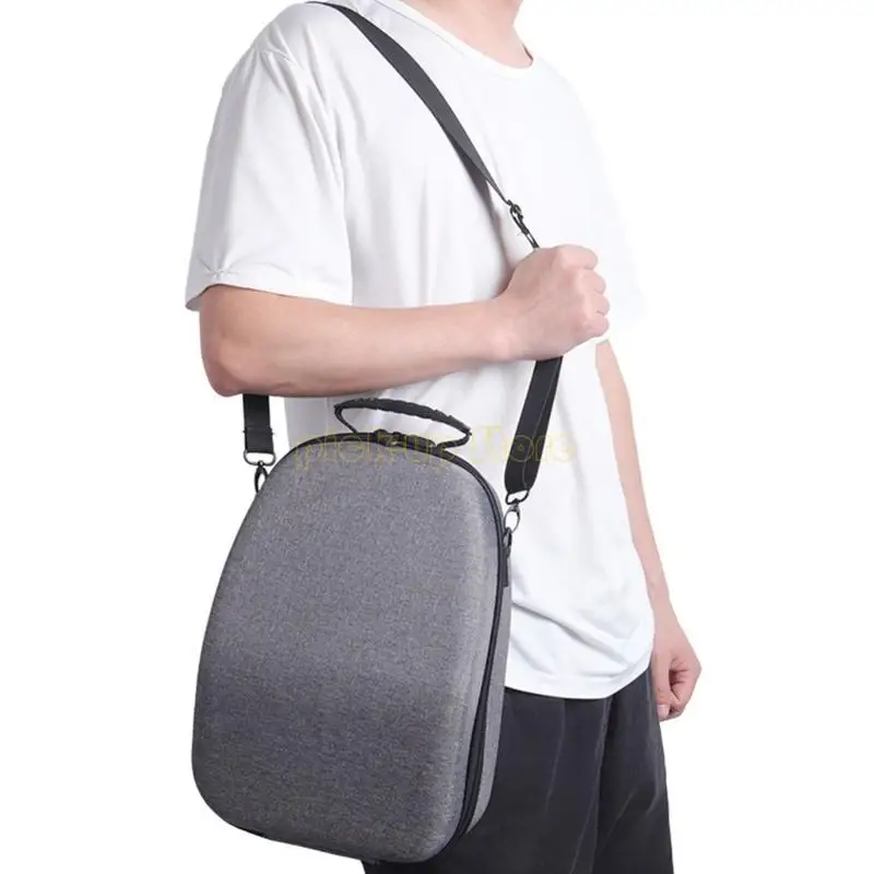 حافظة تخزين واقية لحقيبة سماعة الرأس VR2 مع مقبض نظارات حقيبة مقاومة للأوساخ EVA حافظة صلبة حقائب تخزين