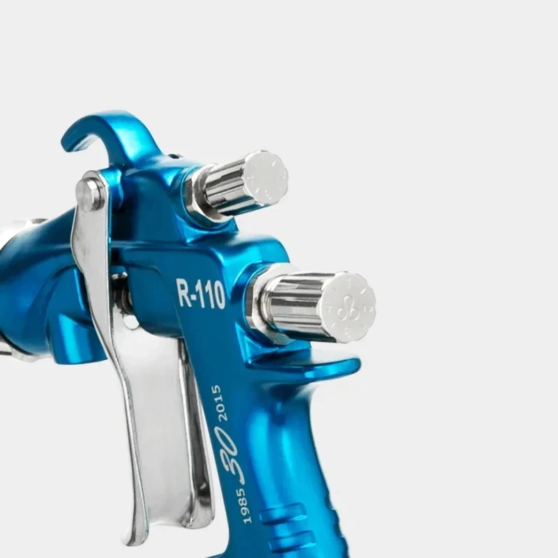 Prona R-110 Gravity Feed Air Spray Gun 1.3mm 1.5mm Nozzle High Efficiency Pneumatic Tool for Car Refinish Clearcoat Paint