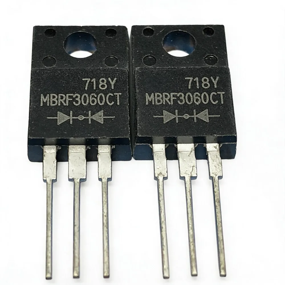 5PCS MBRF3060CT 60V 30A BUL58D 800V 8A FQB24N08 24A 80V KIA7805A SS05N70 750V 8.3A YG911S2 200V 5A
